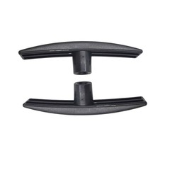 DSkoiph 2 Pack RV Waste Water Valve Handles Replacement Compatible with Black