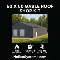 Steel Framed 40 x 60 x 16 Shop Kit, Warehouse Kit ON SALE NOW !!!