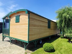 Tiny house on wheels for sale. The caravan (roulotte)