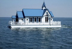 House Boat Pontoon Catalog L36′ X W24′ Custom Tiny House