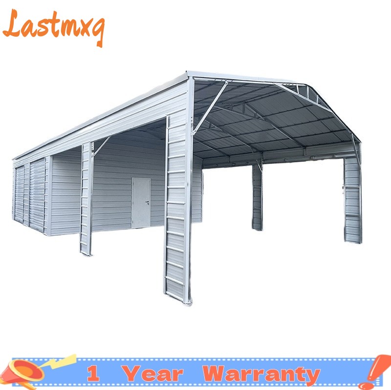 46′ x 23’x 14′ Steel Garage Shed Reinforced Metal Storage Building with 2 Doors