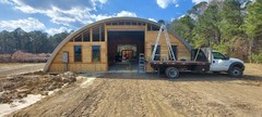50x35x19 DuroSPAN Steel Building DIY Quonset Home Cabin Kit Open Ends