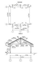 474 sq.ft. 20’x22′ PREMIUM TIMBER CARPORT FOR 2 VEHICLES CARS WOOD CANOPY PREFAB