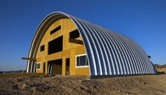 40x80x18 Duro Steel DIY Off Grid Quonset Hut Building Open Ends Factory DiRECT