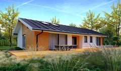 1,000 SQ.FT ECOFRIENDLY MASS WOOD HOUSE KIT SOLID TIMBER HOME PREFAB #CLT-107-2