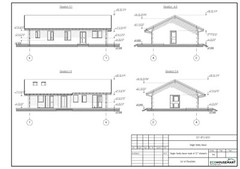 1,000 SQ.FT ECOFRIENDLY MASS WOOD HOUSE KIT SOLID TIMBER HOME PREFAB #CLT-107-2
