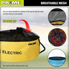 PR1ME 4 Pack Waterproof RV Hose Bag Storage, Utility Bag, Sewer Blue