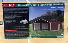23x22FT Metal Building/Shop (Full Kit) New Everything Included Shipping Availab