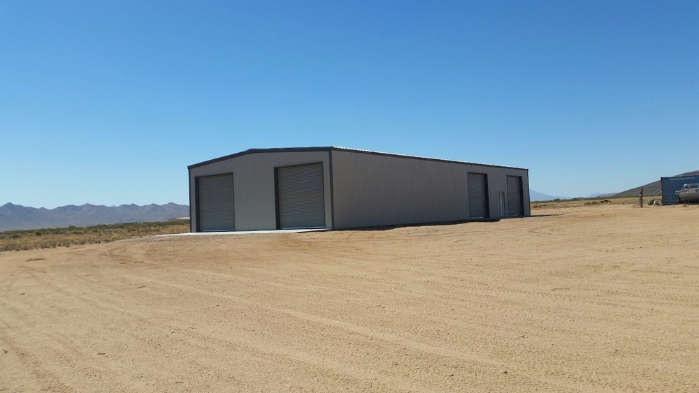 60x125x16 Steel Building Kit | Rigid Frame I-Beam | Commercial Grade