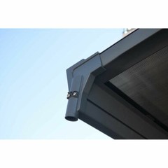 NEW! Vitoria Carport – 16’L x 10’W Gray/Bronze!!