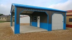 Tire of the same boring carports? Have a sloped driveway? Nationwide service
