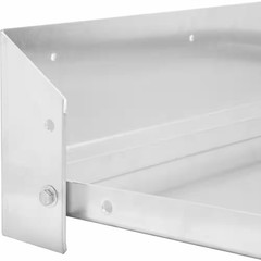 Fold-Down Aluminum Work Station for Race Trailer, Garage, Shop, Enclosed Trailer