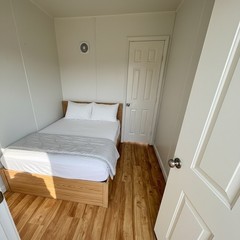 Contemporary Prefabricated Shipping Container Home 1BR 1BA Kitchen 320ft² Modern