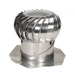 14 In. Mill Aluminum Internally Braced Wind Roof Turbine
