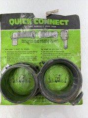 RV Sewer Hose Adapter Quick Connect Extension Straight Hose Adapter￼ Cap