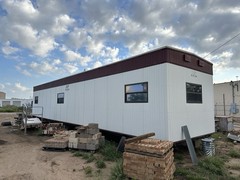 Mobile Office 11×55 Foot Trailer. Two Offices One Restroom