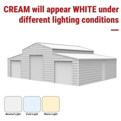 42’x30’x13′ Metal Garage Shed Barn Outdoor Storage Heavy Duty Galvanized Steel