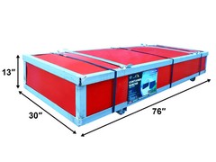 20×20 Shipping Container Canopy Shelter 11 oz PE Stable & Durable Storage Cove