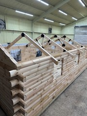 Log Cabin Kit 16’x42′ **** SHIPPING NATIONWIDE!! **** The Yellowstone Series+