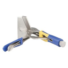 Firm Steel Flat Jaw Sheet Metal Grip Ergonomic Rubber Handle 10Inch