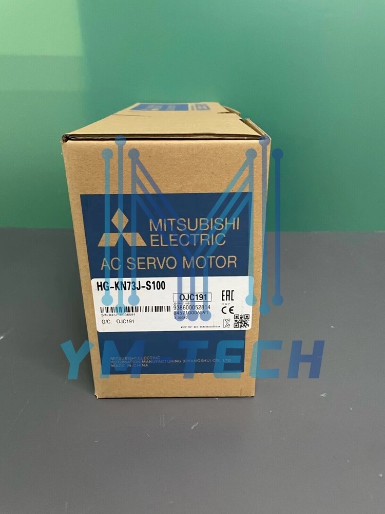 New Mitsubishi HG-KN73J-S100 Servo Motor HGKN73JS100 New In Box