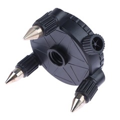 Level Meter Adapter 360-Degree Rotation Base Tripod Bracket 1/4 Inch Interface