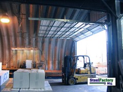 Steel Factory S45x50x17 Metal Storage Building Shipped Factory Direct Prefab Kit