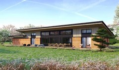2140 SQ.FT ECO SOLID TIMBER AIRTIGHT PANEL HOUSE KIT MASS WOOD (CLT) HOME PREFAB