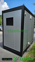 New Economical Steel Frame Semi-permanent Portable Shower Toilet Combo Bathroom