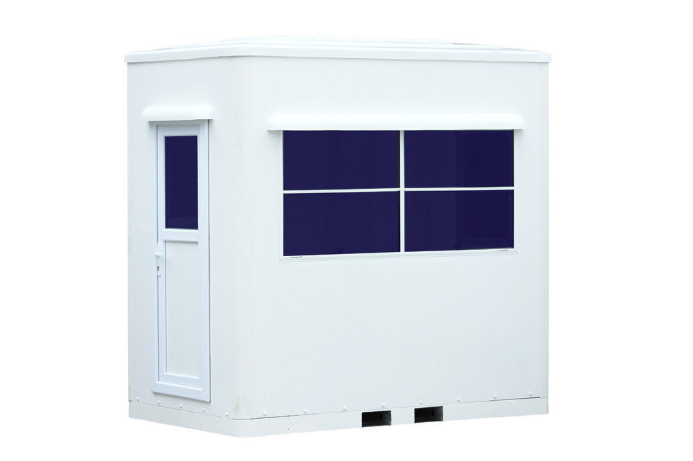 8×5 ft Prefabricated Modular Booth Guard Shack Kiosk