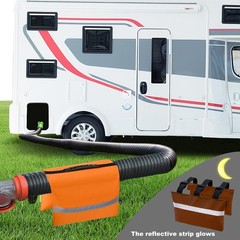 RV Sewer Weight Bag,RV Hose Fastening Device with Reflective orange 1pack