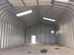 30x42x15 DuroSPAN Steel Arch Building Kit Clear Span With Ends Walls Included