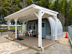 16x20x12 Duro SPAN Steel Arch Off Grid Tiny Home Homestead Cabin Open Ends DIY