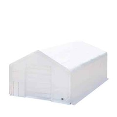 TMG Industrial 30′ x 40′ Dual Truss Storage Shelter w/ Heavy Duty 17oz PVC Cover