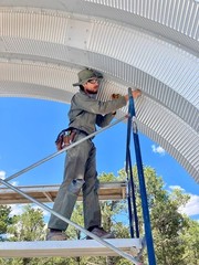 30x30x15 DuroSPAN DIY Steel Arch Clear Span Building Kit Open Ends FactoryDiRECT