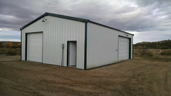 30x40x10 Steel Building SIMPSON ALL GALVALUME Metal Garage Storage Building Kit