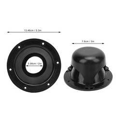 2 Set RV Plumbing Vent Caps Replacement Plastic Cover Kit For Trailer Motorhome