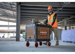 Knaack Mobile Work Station Secure Portable Tool Storage Durable Construction