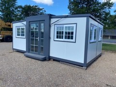 13X20ft Mobile Expandable Prefab House Tiny Home Modular House w/Bathroom Shower