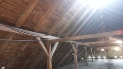 Historic Beam and Post Frame for Chalet