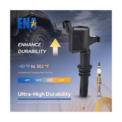 ENA 8 Ignition Coil Pack and Iridium Spark Plug Set 2005-2008 Compatible with…
