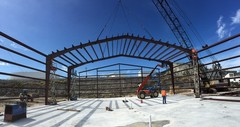 40x90x16 Steel Building Kit | Rigid Frame I-Beam | Commercial Grade