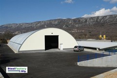 Steel Metal Arch Roof Quonset 42x60x17.5 Construction Equipment Storage Cover