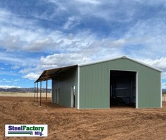 Steel Factory Mfg 40x60x14 Metal Frame Commercial Garage Storage Building