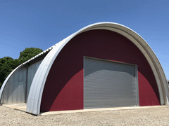 40×20×20 Steel Quonset Building Kit | DuroSPAN Clear-Span Arch Design