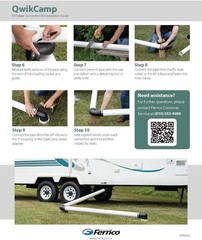 Fernco QwikCamp RV and Camper Sewer Waste Plumbing Connection RVKIT1, Black
