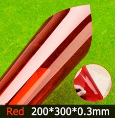 PVC Matte Transparent Clear Red Sheet Plate Plastic Film For Art Craft DIY Hobby
