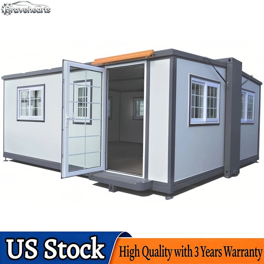 16½ft x 20ft Container House Modern Luxury Mobile Expandable Prefab Tiny Home