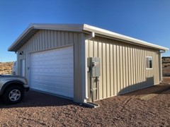 25x40x14 Steel Building SIMPSON Metal Garage Storage Shop Building Kit