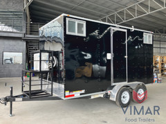 7×14 New Unisex Restroom Trailer, Custom Trailer Manufacturers, Mobile Bathroom